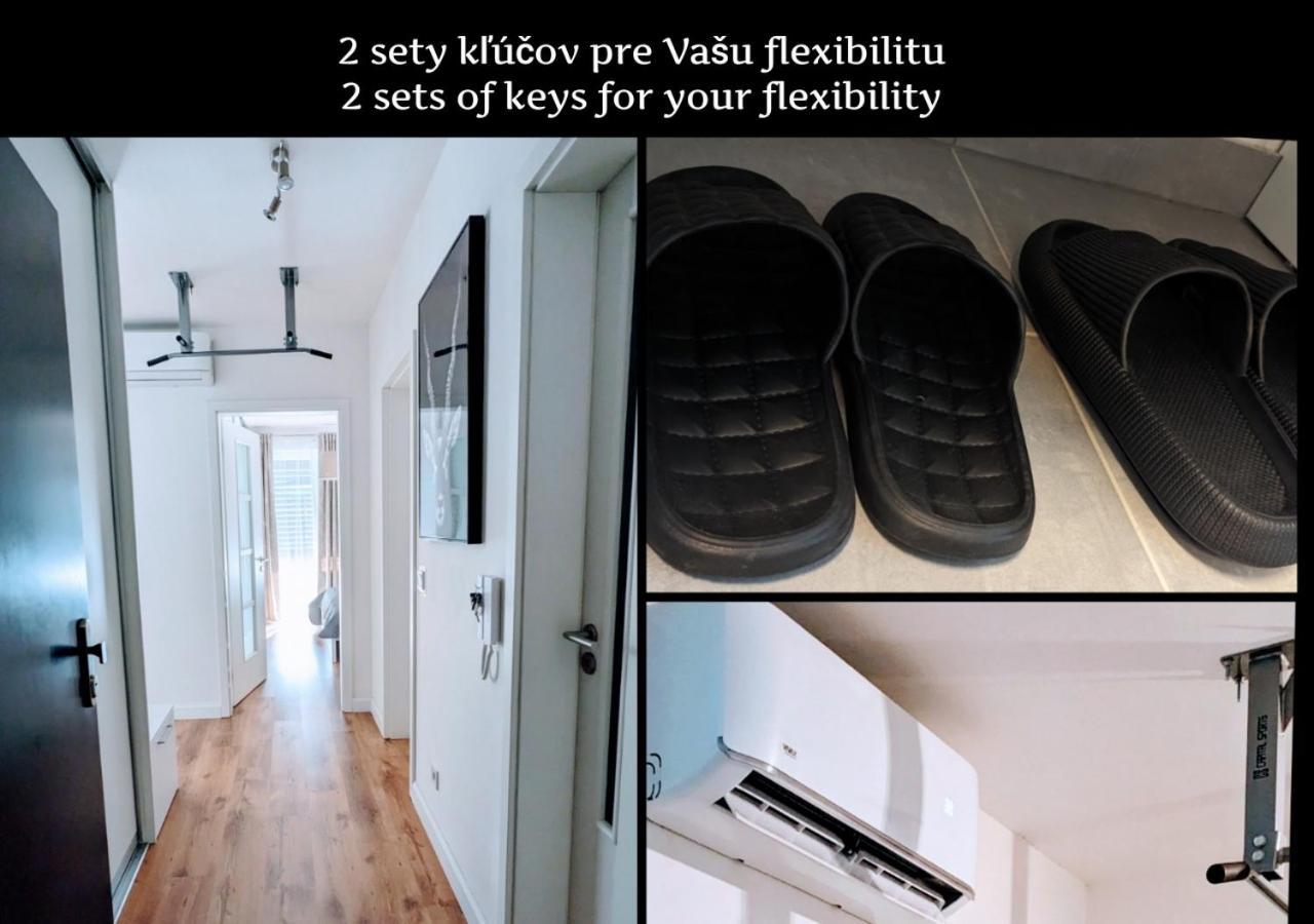 Appartement E1 Luxury Oldtown Apt - 2X Parking, Foodstore, Pcscreen, Netflix, Unlimited Music, Crib, Babychair, Fastwifi, Aircon à Košice Extérieur photo